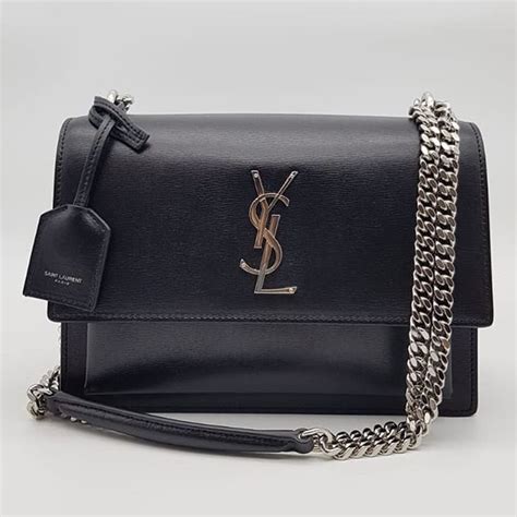 ysl sunset preloved|YSL sunset monogram.